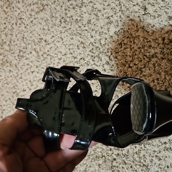 ELLIE STRAPPY PLATFORM HEELS SIZE 12 - Picture 5 of 8